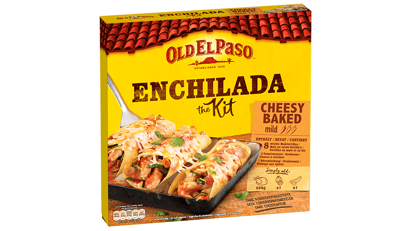 Enchilada Kit Cheesy Baked Mild