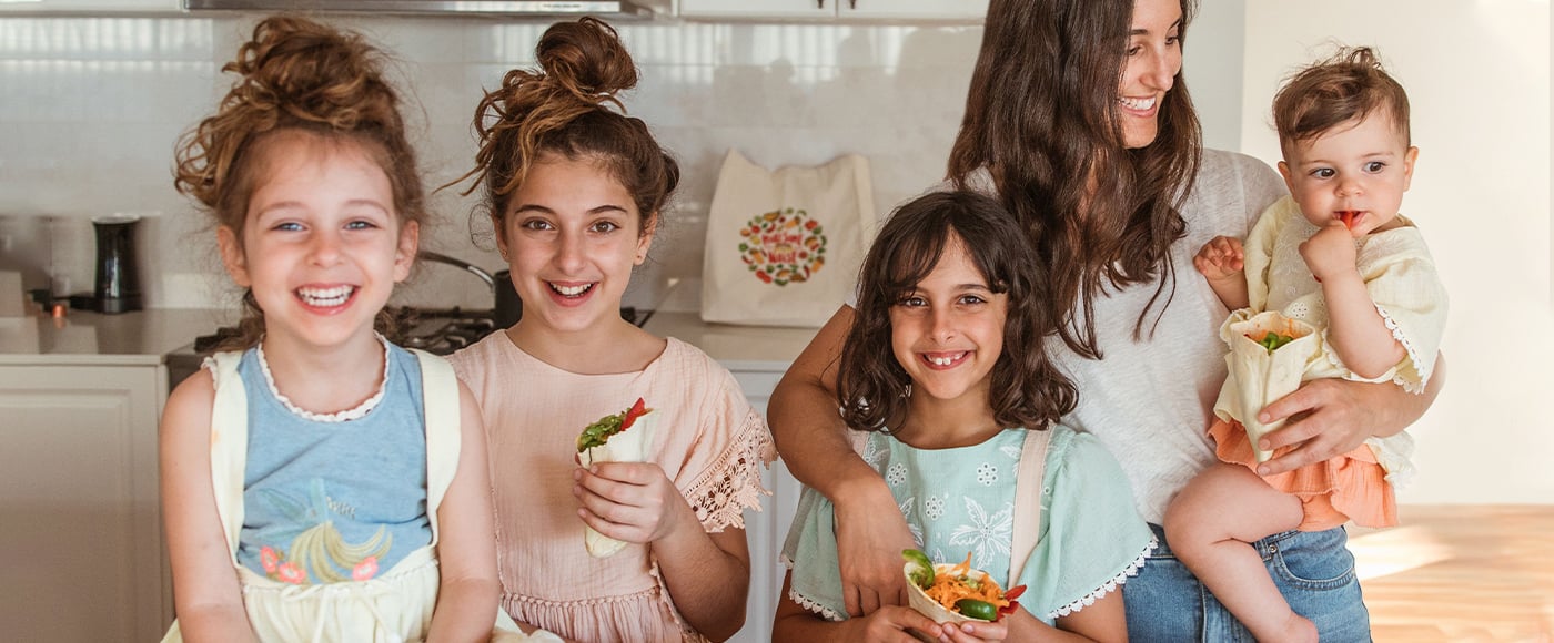 Packed Lunch Ideas with Tortilla Pockets