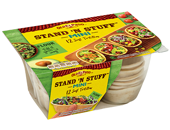 Stand 'N' Stuff mini tortillas